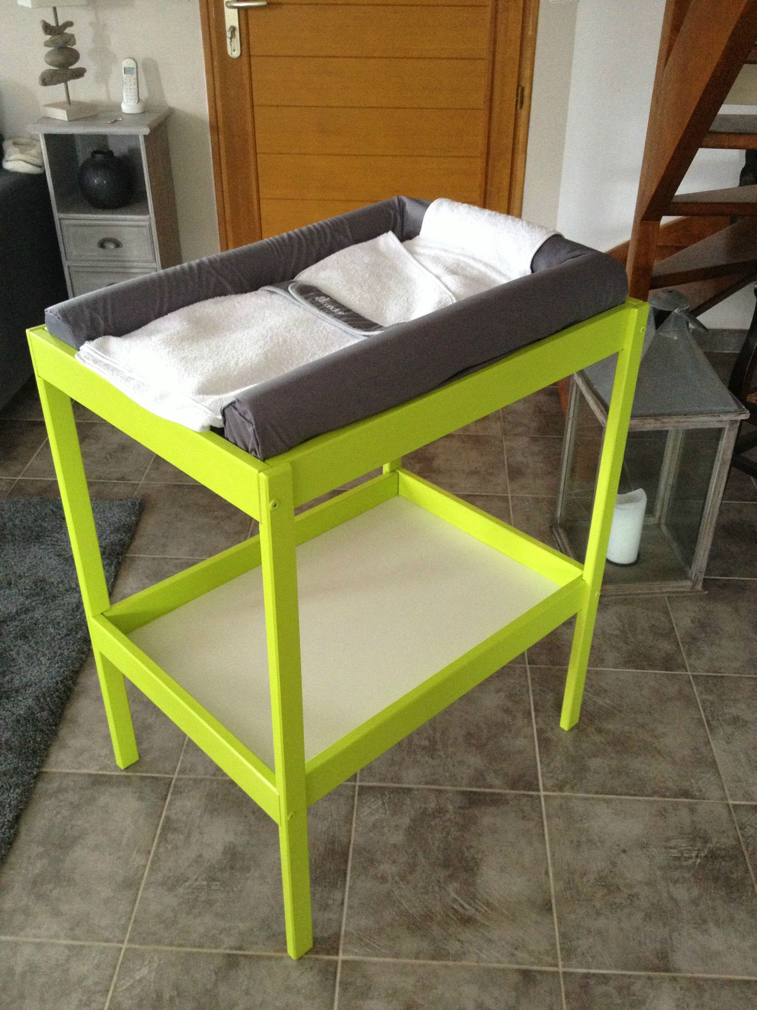 Opération table à langer ... chines, déco et quotidien...