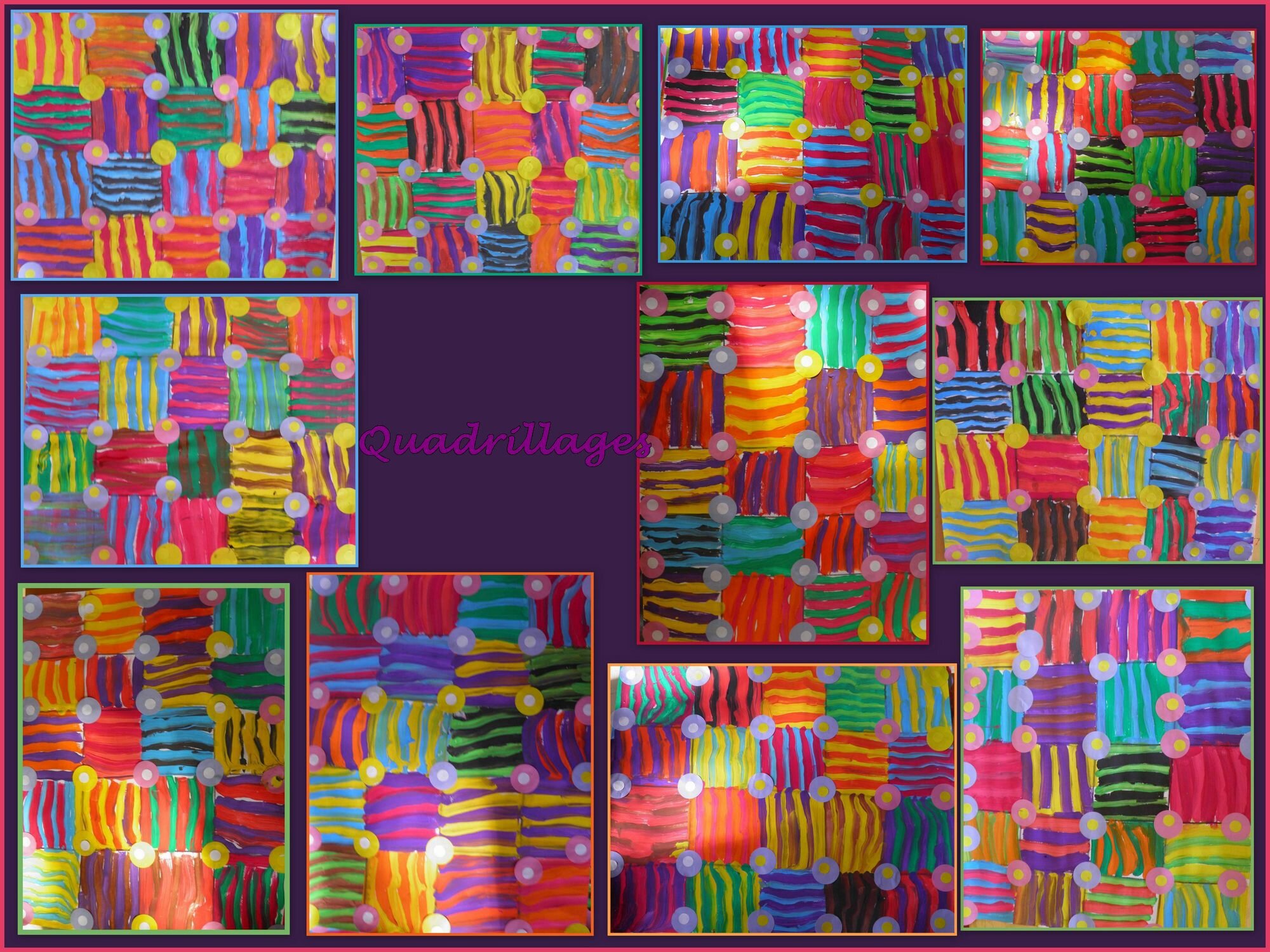 Quadrillages La maternelle des Pins