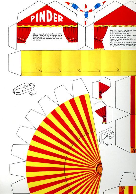 Découpage Pinder Nostalgie de l'Enfance Ribambelles & Ribambins