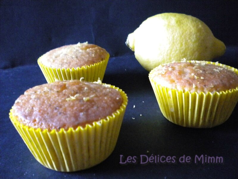 Petits muffins au citron et au pavot 4