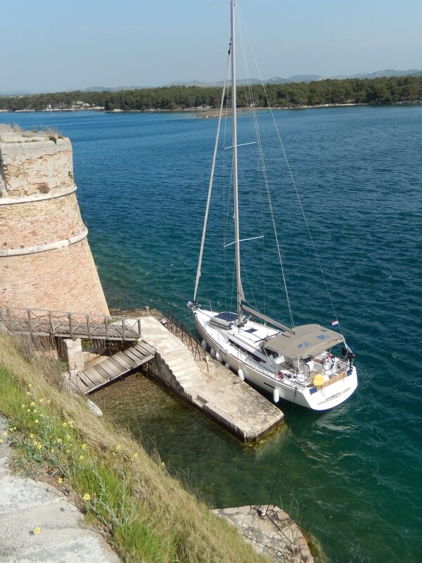Sv Ante Kanal, visite du fort St-Nicolas 6 avril 2014
