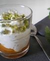 abricots au mascarpone à la pistache