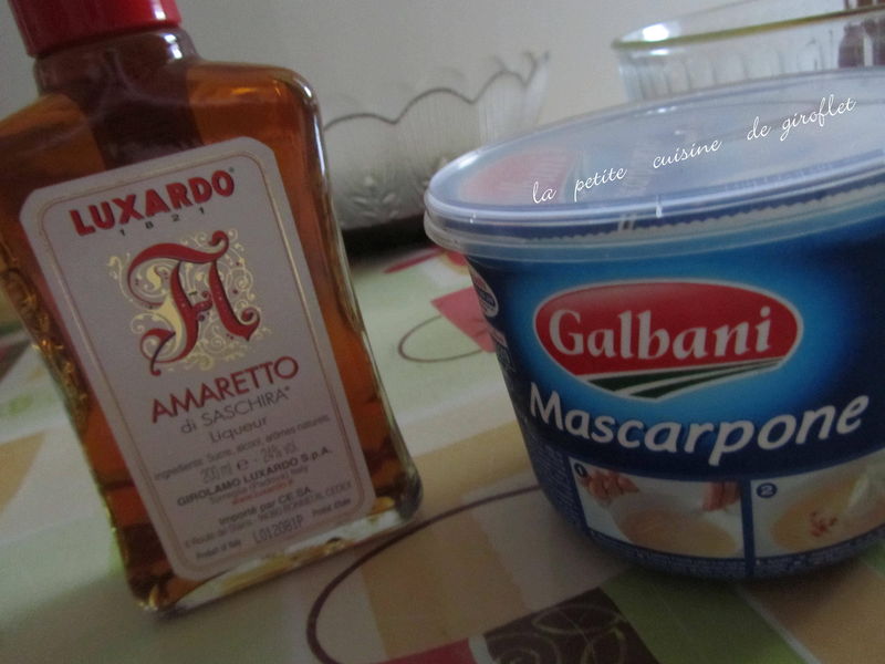 recette tiramisu luxardo