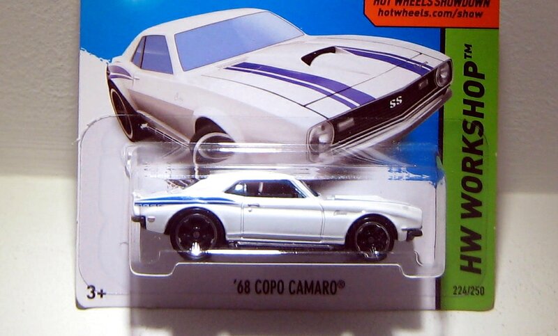 Chevrolet camaro COPO de 1968 (Hotwheels 2014)