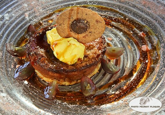 Brioche_perdue_caramelisee_creme_glacee_au_SAFRAN_Au_Coq_en_Pate_a_Lautrec_81