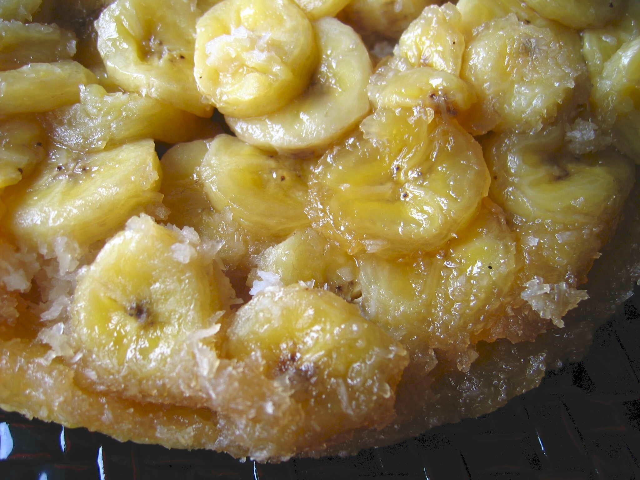 La cuisson à blanc des tartelettes - La faim des bananes