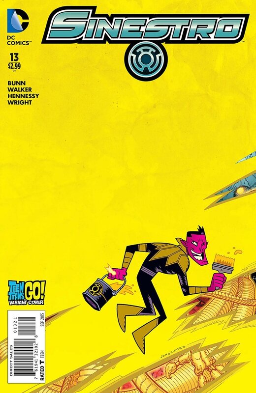 new 52 sinestro 13 teen titans go variant