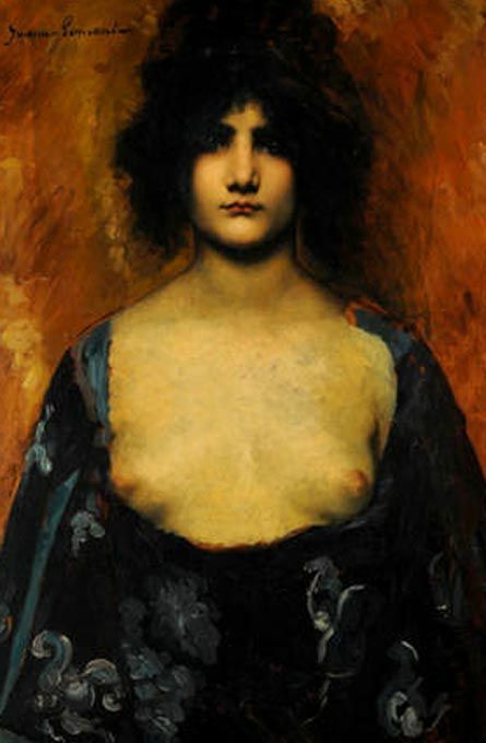 Portrait de femme de Juana ROMANI 01