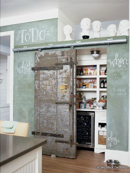 Déco entièrement dédié à la récup...pleins d'idées et astuces ... De idées Petite cuisine armoires