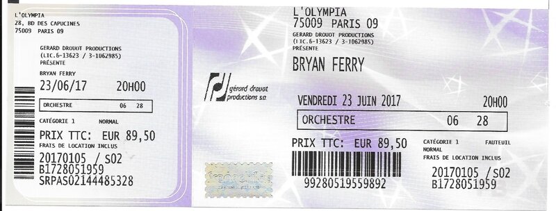 2017 06 23 Bryan Ferry Olympia Billet