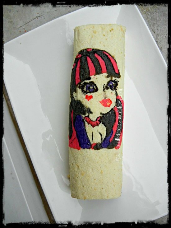 draculaura monster high swiss roll prunillefee