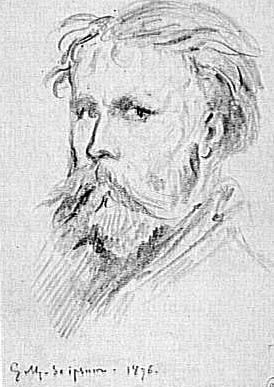 Autoportrait Gustave Moreau 1876