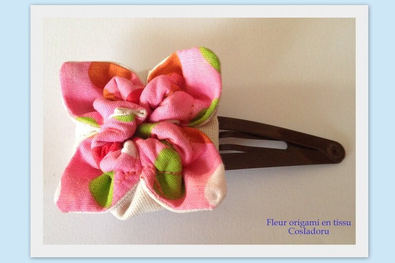 fleur origami tissu4