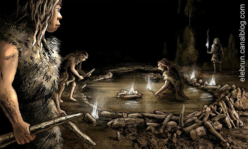 Grotte Bruniquel Archeologia
