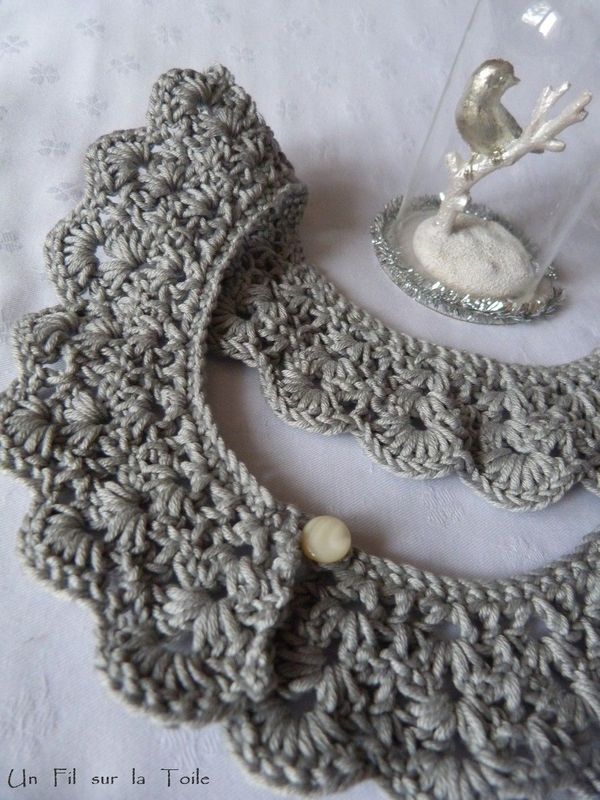 C comme Coton&hellip; Crochet&hellip; Col&hellip; pour C&hellip;.. ! - Un fil sur la toile