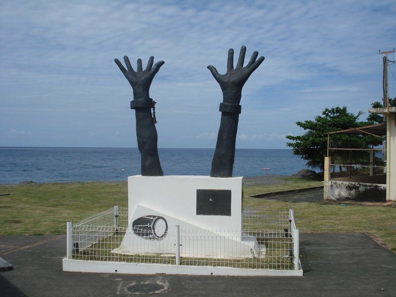 Monument de la Libération des Noirs Esclaves en Martinique le 22 MAi 1842