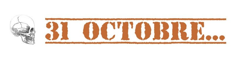 Bannière 31 Octobre Hallowween