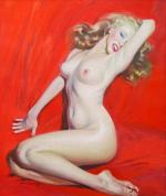 by_Howard Connolly-nude-study-of-marilyn-monroe