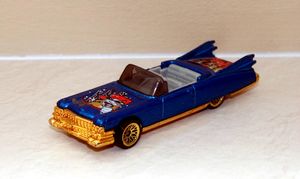 Cadillac eldorado convertible de 1959 de chez Hotwheels (2000) 01