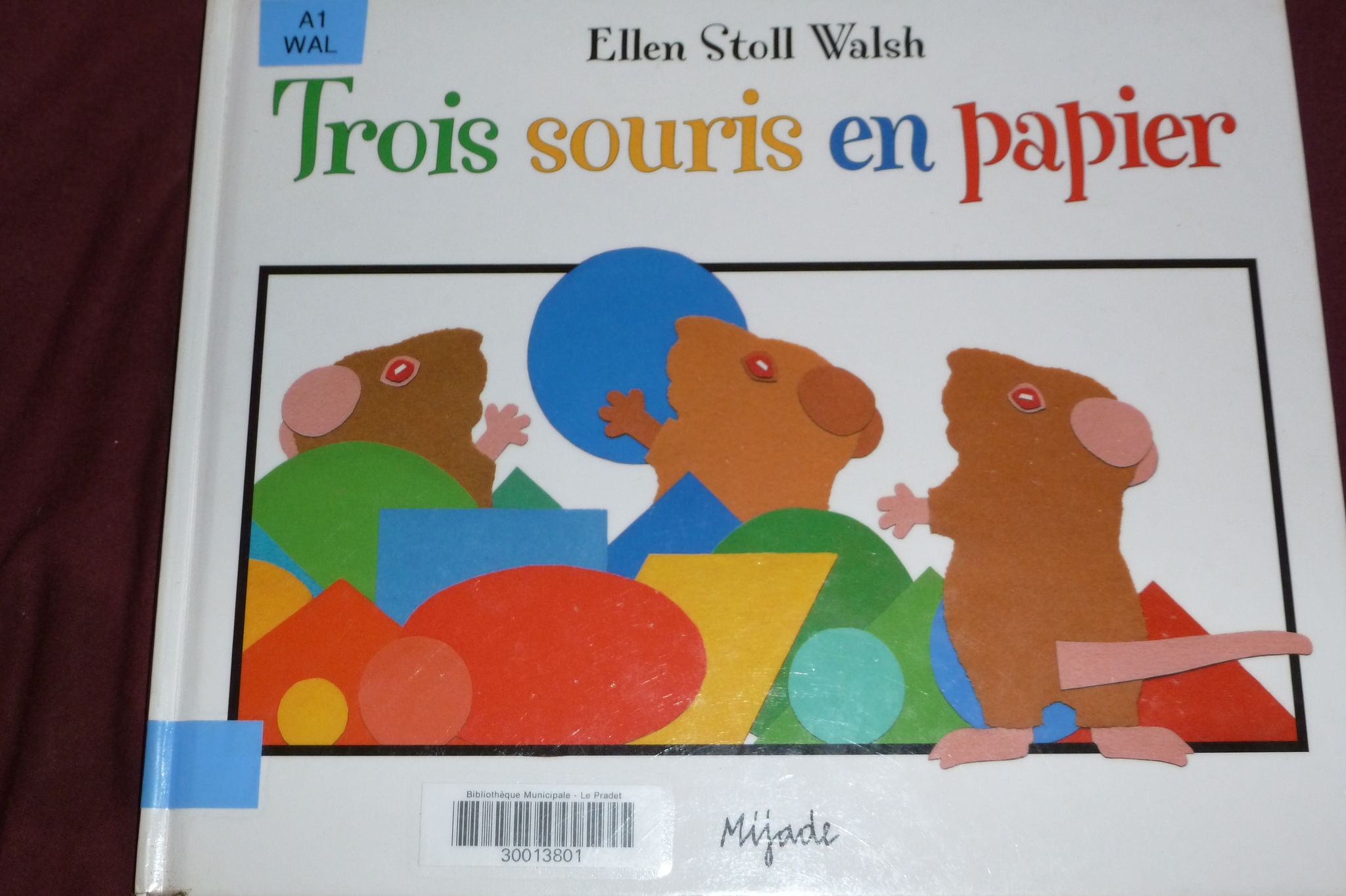 Trois Souris En Papier Maternelle Trois souris en papier - L'école à la maison