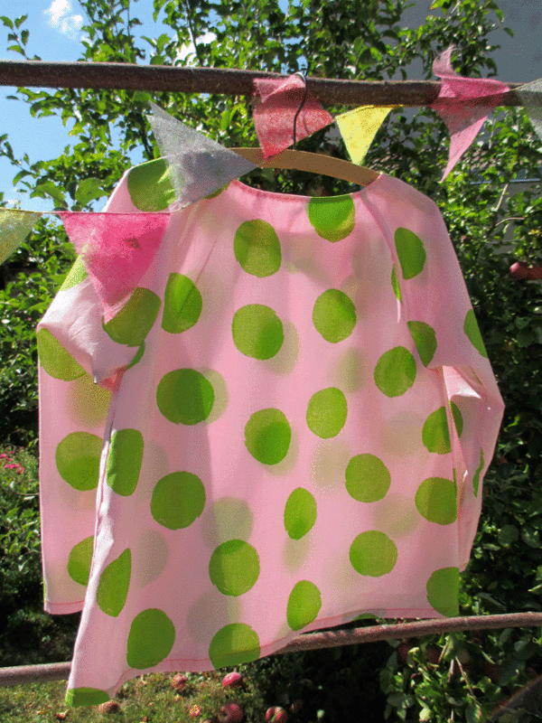 melchior rose à pois de dos copie
