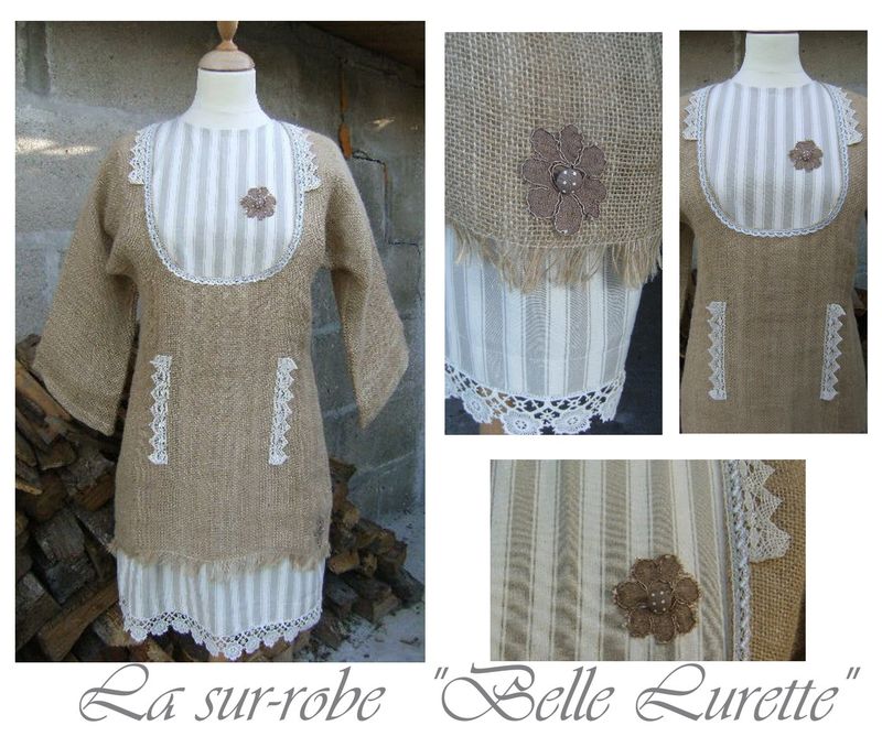 Robe en toile online de jute