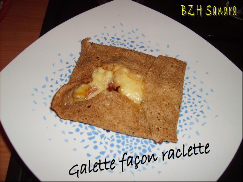 Galette Raclette - Recette Facile de la Galette à la Raclette