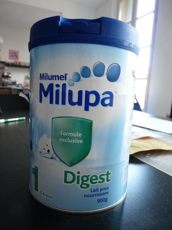 lait Milupa Digest 1er âge - le vide grenier de sophie