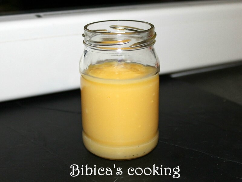 Lemon curd léger, sans beurre et très peu sucré