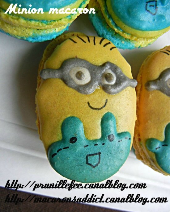 minion macaron prunillefee macaronsaddict