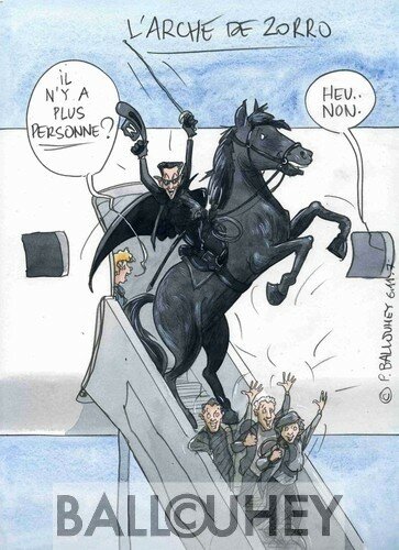Novembre 2007 : L'arche de Zorro ( Métro)