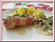 roulé de poulet sauce chasseur au thermomix roulé de poulet sauce chasseur au thermomix