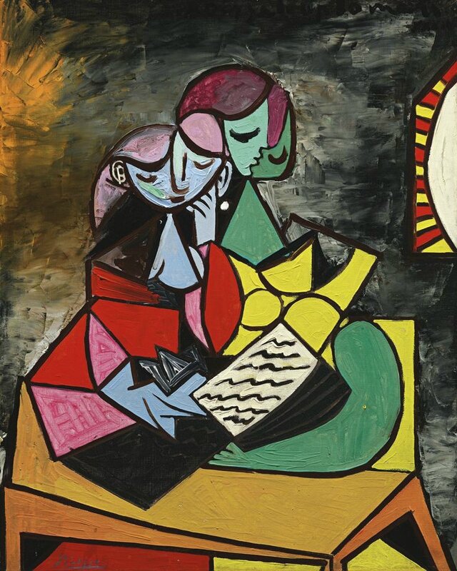 Pablo Picasso, Deux Personnages (La Lecture), 1934