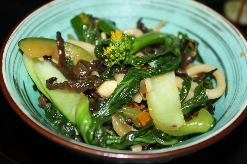 Nouilles udon au boeuf épicé et au tamari