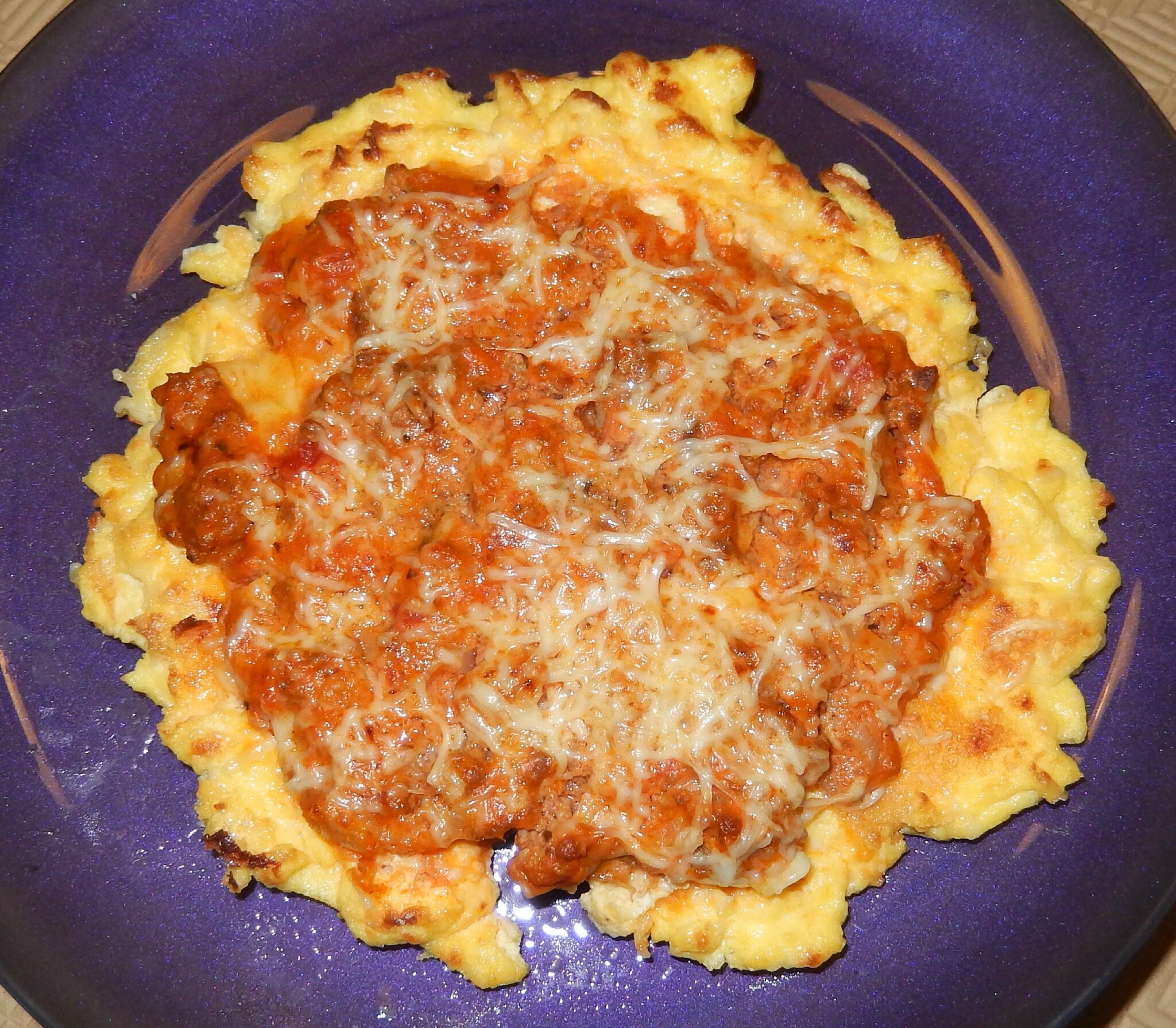 Omelette aux moules et sa sauce à la crème