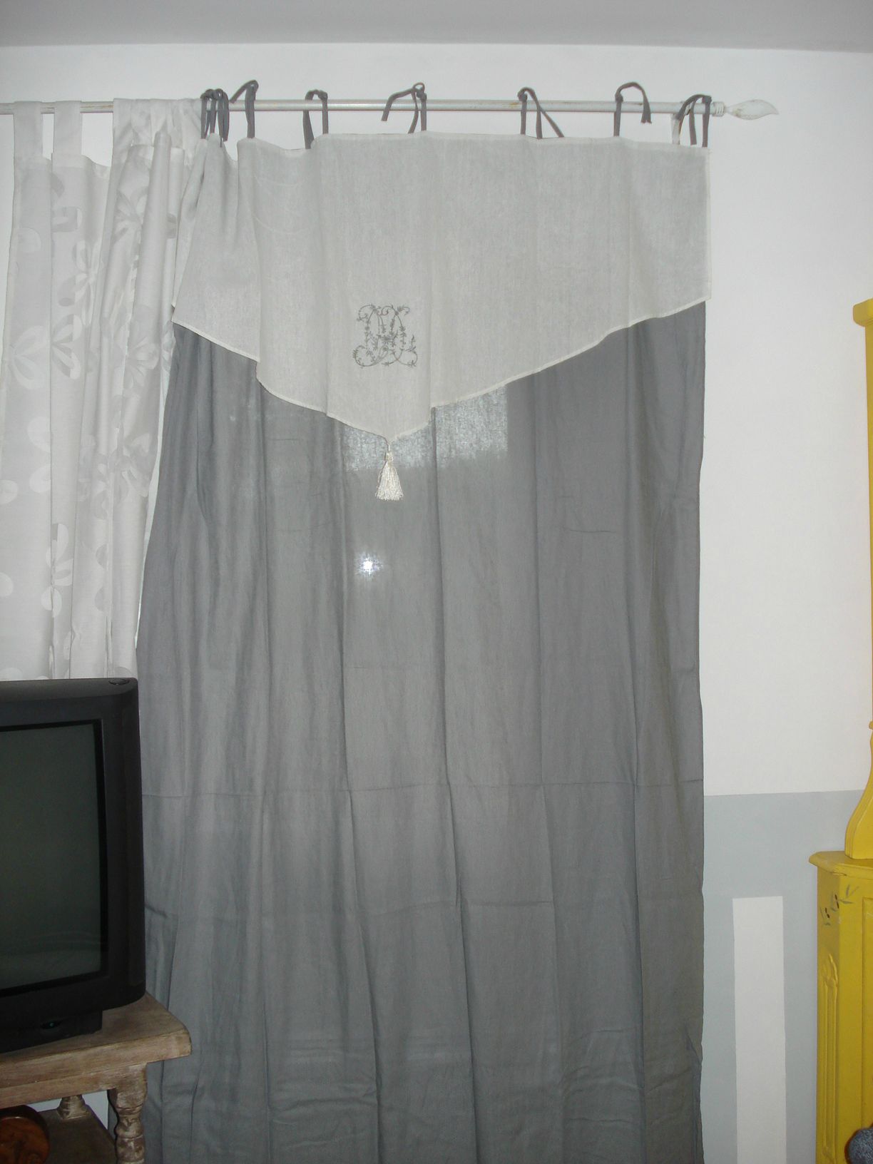 Changement de déco de la partie jour 1 au salon calinquette