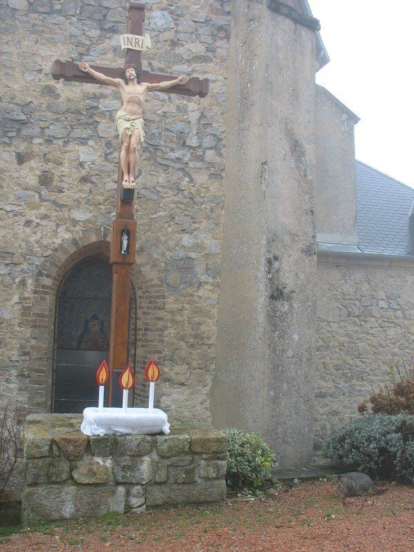 Saint-Léger de Fougeret, décos Noël 3