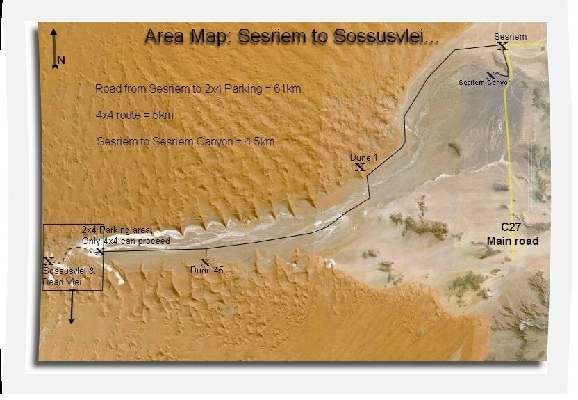 Sesriem to Sossus
