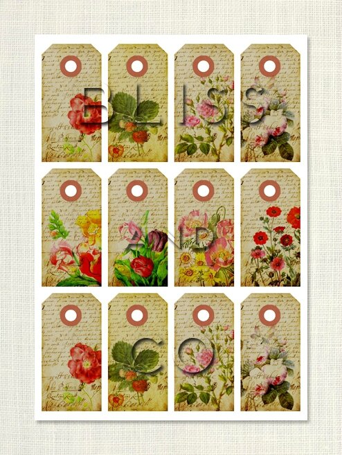 Transfert tissu textile Bliss and Co n°1