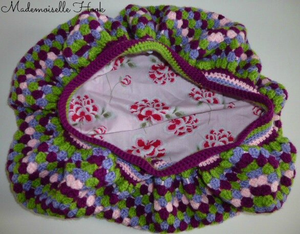 Sac boule multicolore 2