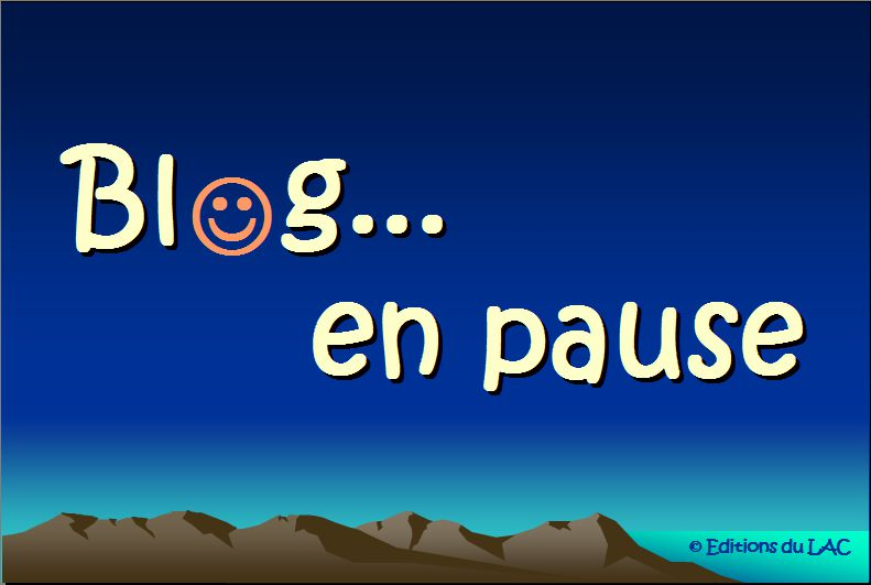 blog en pause