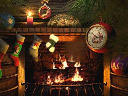 fireside_christmas_3d_screensaver_23089
