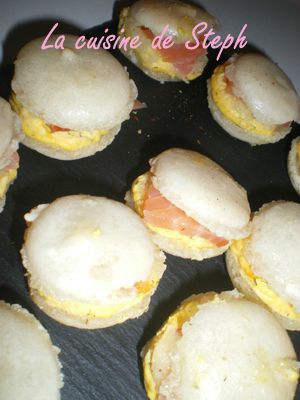 macaron saumon
