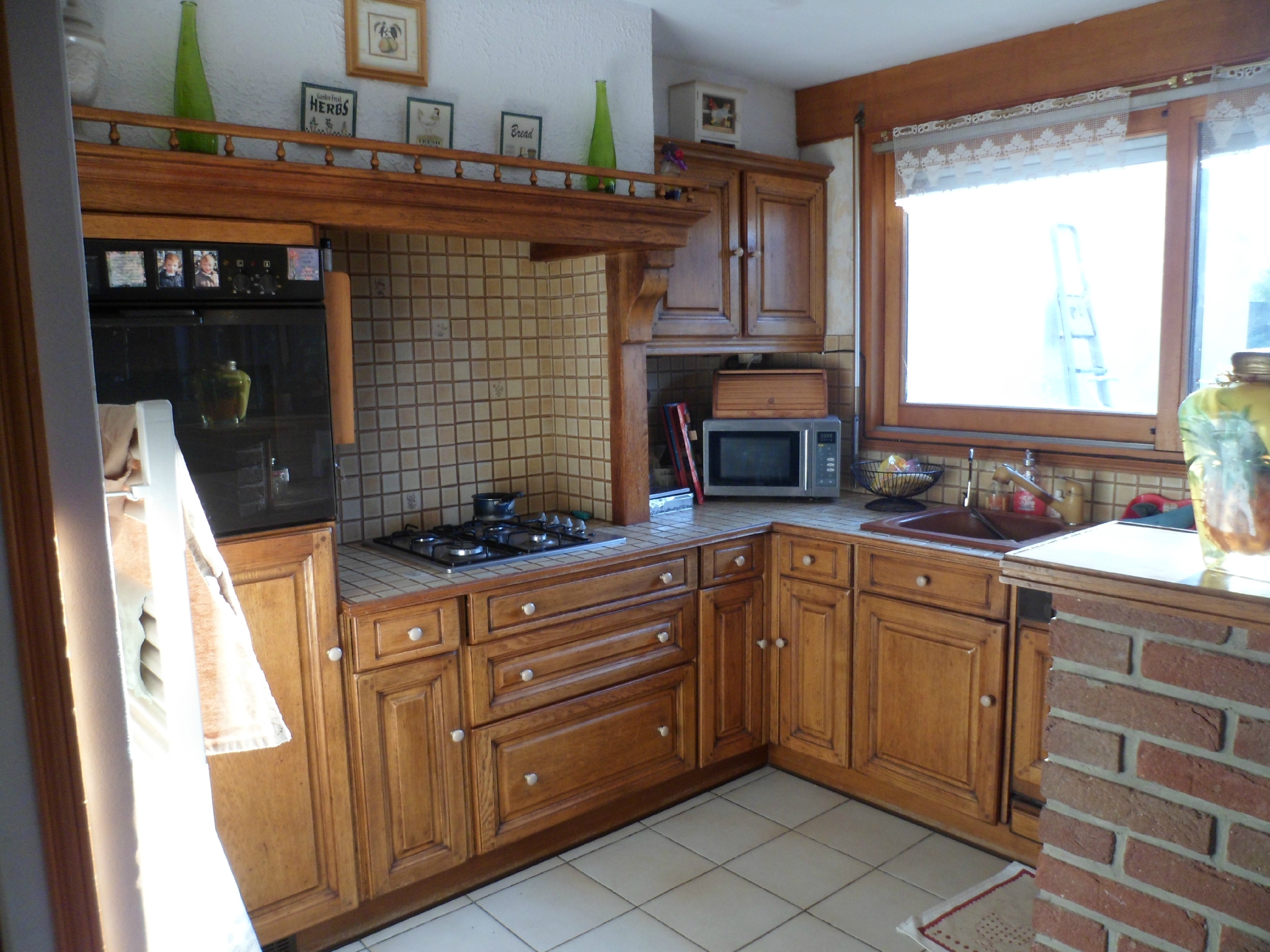 Voici le commencement de la cuisine!!!!pierre /deco chamois ...