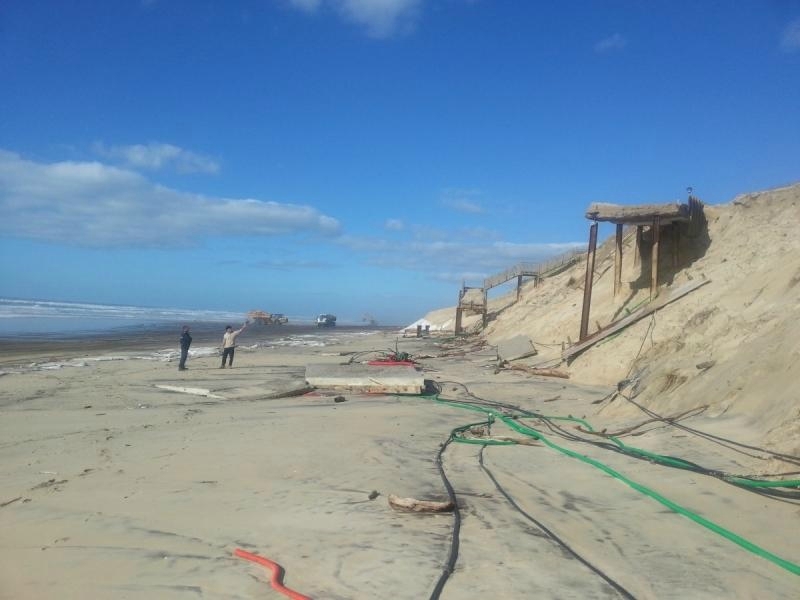 Photo-degats-plage-jetee-biscarosse-plage