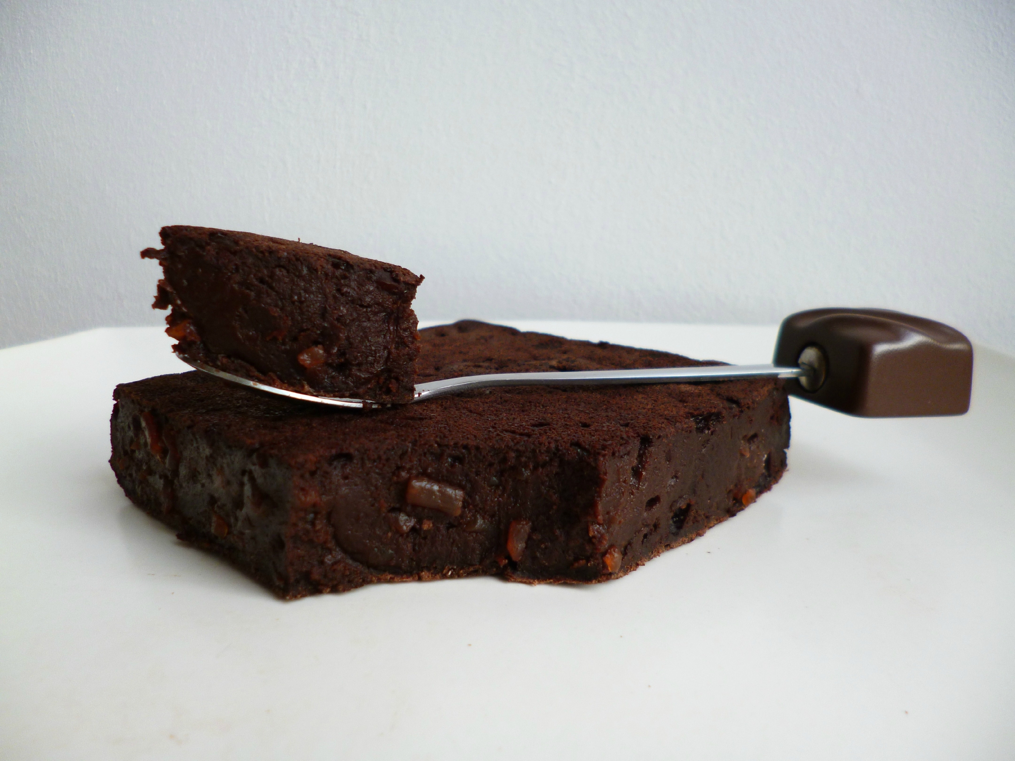 brownie diététique au chocolat, au konjac et au psyllium (sans sucre ni