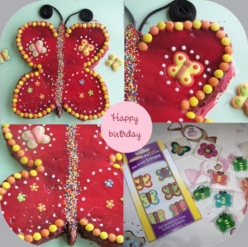 3 ans #2 - le gâteau papillon - bulles de bonheur