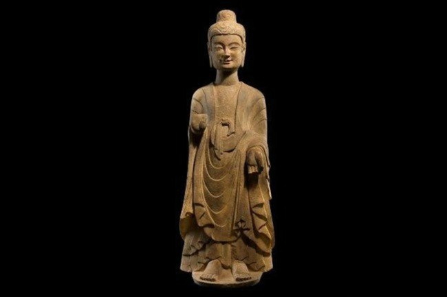 chinese buddhist sculptures 500 ad