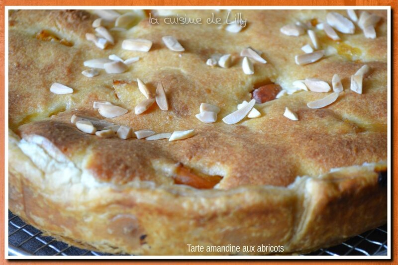 tarte amandine aux abricots