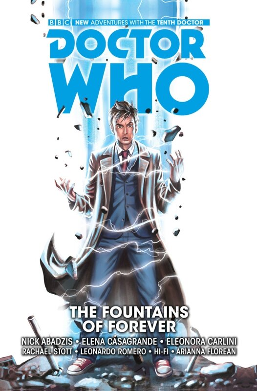 titans doctor who the tenth doctor vol 3 the fountains of forever HC